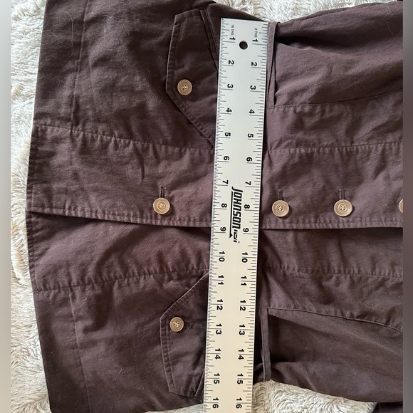 Talbots Brown Cotton Jacket Size 4 - Picture 7 of 10